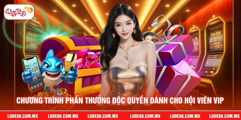 Chương trình phần thưởng độc quyền dành cho hội viên VIP
